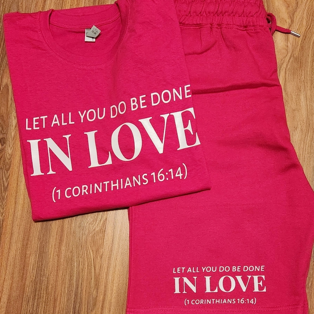 Custom made Short-set